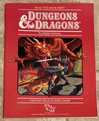 Dungeons and Dragons Red Box Basic Rules Set 1 1983 TSR 1011 1st Edition 3
