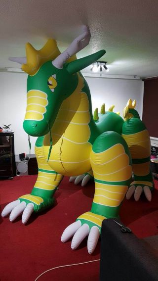 Custom Giant Inflatable Chinese Dragon 3.  2m Long