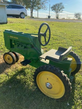 Vintage John Deere A Pedal Tractor Paint Decals Plus Wagon