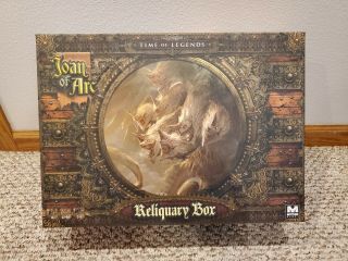 Time Of Legends Joan Of Arc Reliquary Box Some Painted Figures