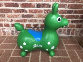 Gymnic Rody (kiwi Green) The Horse Bounce And Ride Will Come Deflated