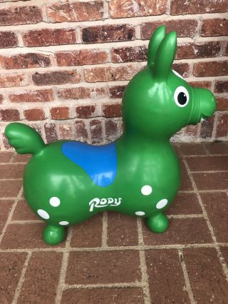 Gymnic Rody (KIWI GREEN) The Horse Bounce and Ride Will Come Deflated 3