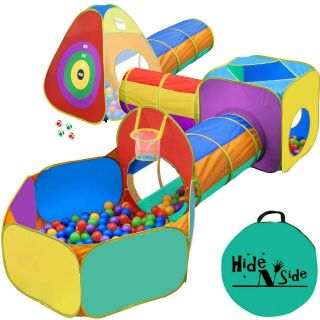 Gift For Toddler Boys & Girls,  Ball Pit,  Play Tent And Tunnels For Kids,  Best Bi