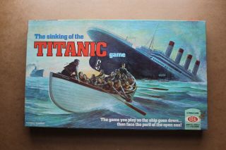 1976 Ideal Toy Corp Board Game The Sinking Of The Titanic No.  2003 - 2 See Photos