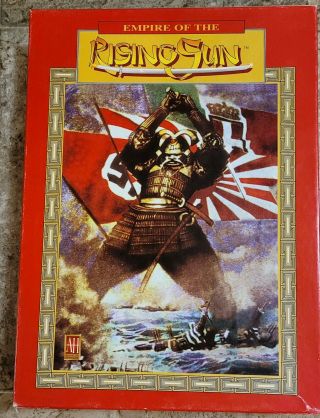 Empire Of The Rising Sun The Avalon Hill Game Company Unpunched Never Played