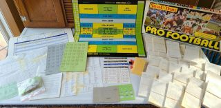 1982 Strat - O - Matic Pro Football Deluxe Version 28 1983 Teams Parts