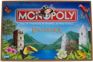 Monopoly Panama Complete Board Game En Espanol Spanish Hasbro Parker Bros Cib