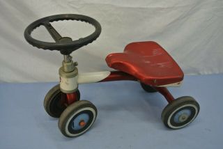 Amf Junior Kids Trike Tricycle Wee Wheeler 4 Wheels Red Toddler