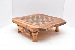 Olive Wood Chess Board Large Size Handmade Unique Gift Freeform (board Only)