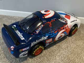 Mark Martin 6 Valvoline Oil Inflatable NASCAR Ford Man Cave 40” Fan Gift 2
