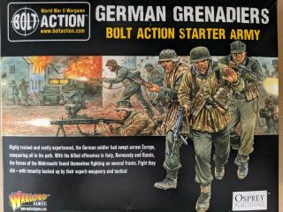 German Grenadiers Bolt Action Starter Army