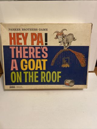 Hey Pa There’s A Goat On The Roof (parker Brothers) (seems Complete)