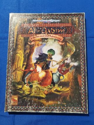 Al Qadim A Dozen And One Adventures Box Set Complete - Ad&d