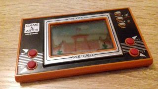Nintendo Game & Watch - FIRE ATTACK (1982 LCD game) 3