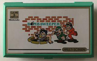Nintendo Game & Watch Multi Screen Handheld Bomb Sweeper Bd - 62 |