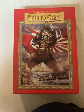 Empire Of The Rising Sun - Bookcase Game Avalon Hill - Unpunched Nib