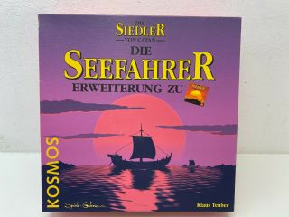 Die Siedler Von Catan Seefahrer Von Kosmos Spiel Des Jahres 1995 Holzversion