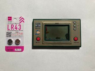 Nintendo Game And Watch Popeye Wide Screen 1981 Pp - 23 With Batteries