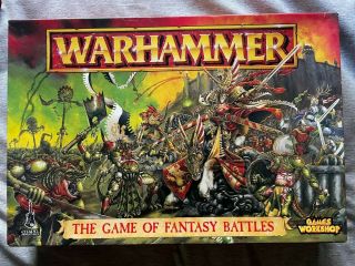 Warhammer Game Of Fantasy Battles (1996) Boxed Games Workshop Mostly Nos