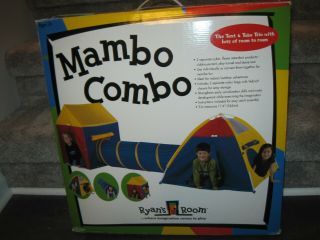 Mambo Combo Kids Indoor/outdoor Adventure Play Tent,  Clubhouse,  & Tunnel
