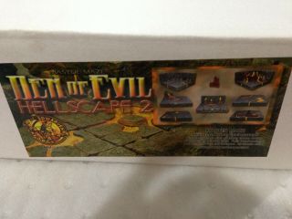 Dwarven Forge Master Maze Classic Resin Painted Den Of Evil Hellscape 2 Set