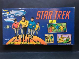 Star Trek Hasbro Vintage Board Game From 1973