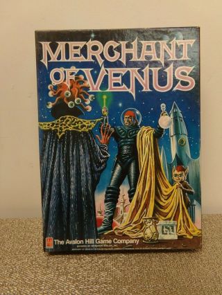 Merchant Of Venus Avalon Hill Game Co 1988