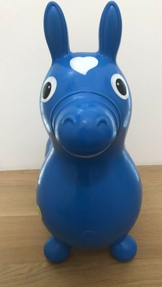 Blue Rody Horse Child ' s Bounce Toy by LedraPlastic 2
