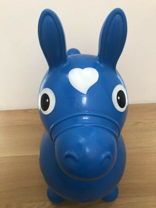 Blue Rody Horse Child ' s Bounce Toy by LedraPlastic 3