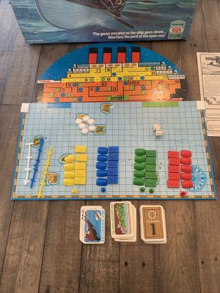 THE SINKING OF THE TITANIC Board Game Vintage 1976 Ideal Toy Corp.  99 Complete 2