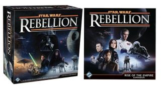 Ffg Star Wars: Rebellion Board Game W/rise Of The Empire Expansion