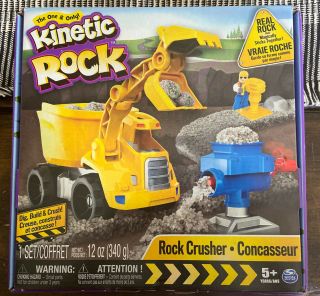 Kinetic Rock - Rock Crusher Playset