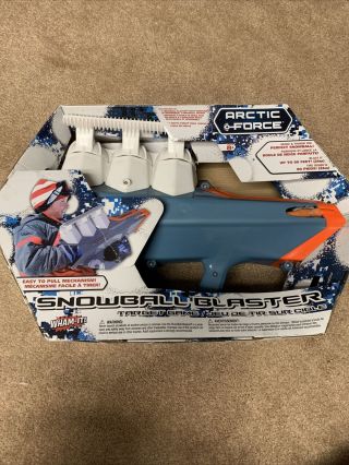 Arctic Force Snowball Blaster Target Game By Wham - O