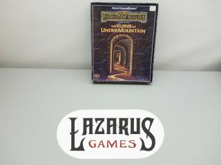Advanced Dungeons & Dragons 2nd Ed: The Ruins Of Undermountain Boxed Set