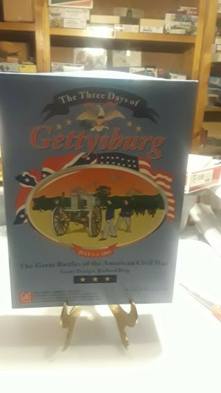 Gmt Wargame Three Days Of Gettysburg Un - Punched