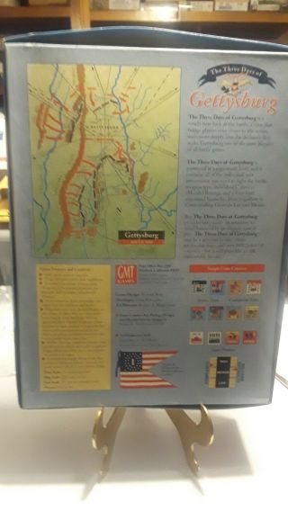 GMT Wargame Three Days of Gettysburg un - punched 2