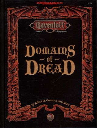 (book) Tsr Ravenloft Domains Of Dread (hc)