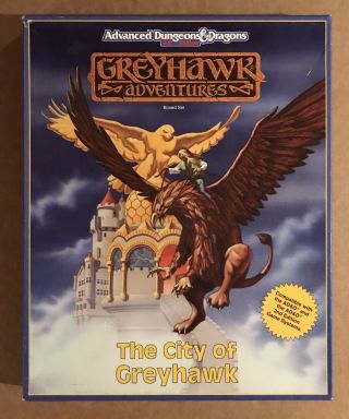City Of Greyhawk - Ad&d (2e) Boxed Set - Tsr 1045