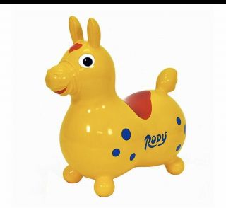 Gymnic Rody Horse in yellow 2