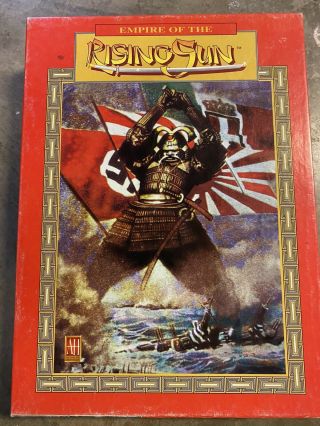 Empire Of The Rising Sun Avalon Hill Complete Unpunched.  Oop Near.