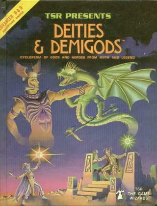 Tsr Ad&d 1st Ed Deities & Demigods (3rd - 5ths) Ex