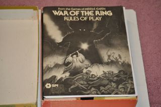 SPI Games of Middle Earth - War of the Ring - Designer Edition 67 Unpunched 3