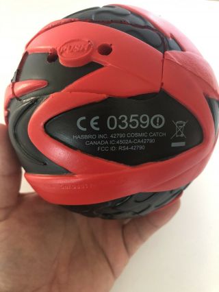 Nerf Cosmic Catch The Talking Ball Electronic Game Red Black Hasbro