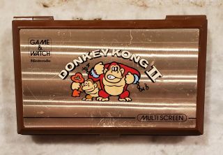 Nintendo Donkey Kong Ii 2 - Game And Watch Multiscreen 1983 - -