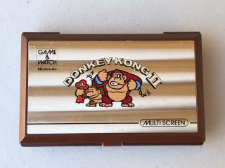 Nintendo Donkey Kong Ii 2 - Game And Watch Multiscreen 1983 And