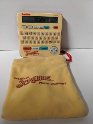 Franklin Electronic Official Scrabble Players Dictionary Deluxe Edition Scr - 226