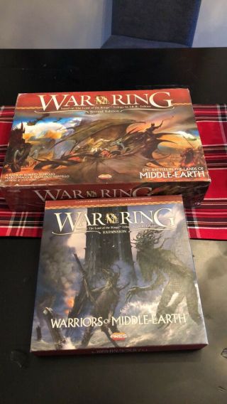 War Of The Ring 2nd Edition Ares Games,  Warriors Of Middle Earth Expansion