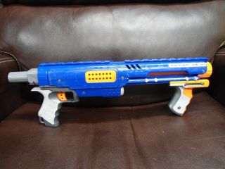 Nerf Raider Cs - 35 Blaster Main Gun Only Blue And Orange