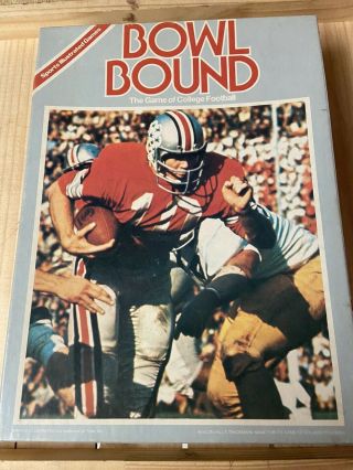 Sports Illustrated & Avalon Hill : Bowl Bound Game Of Ncaa College Football 1978