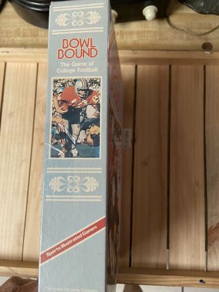 Sports Illustrated & Avalon Hill : BOWL BOUND Game of NCAA College Football 1978 2